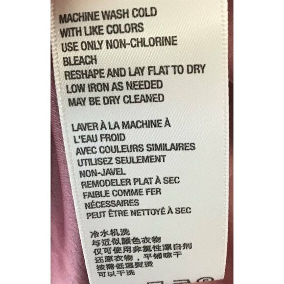 Free People Dress Size 2 Pink Crinkle Women New - Picture 7 of 7